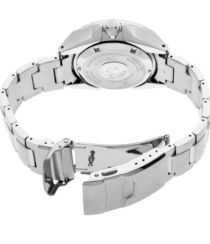 SEIKO Outomatiese Duikhorlosie vir Mans - Prospex Spesiale Uitgawe - LumiBrite Wysers, Eenrigting Ring - Waterbestand 200M
