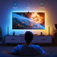 Govee TV Backlight 3 Lite Kit, 11.8ft RGBICW Wi-Fi TV LED Strip Lights for 55-65in TVs with Camera and 15 Inches Smart Light Bars with 4-in-1 Light Beads - Works with Alexa & Google Home