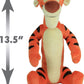 Disney Classics Friends Large 13.5-Inch Plush Tigger from Winnie the Pooh, Stuffed Animal, Tiger, Kids Toys for Ages 2 Up by Just Play