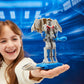 Transformers One Robot Battlers Starscream, 4.5-Inch Robot Action Figure, Interactive Toys for Boys and Girls Ages 6 and Up