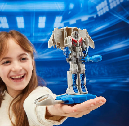 Transformers One Robot Battlers Starscream, 4.5-Inch Robot Action Figure, Interactive Toys for Boys and Girls Ages 6 and Up