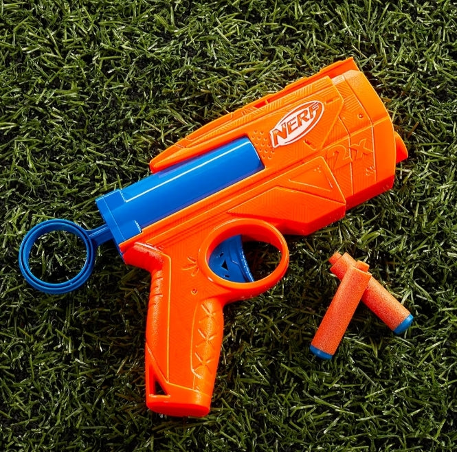 Nerf N Series Ward Blaster, 2 N1 Darts Compatible Only N Series Blasters - Outdoor Games (Ages 8+)