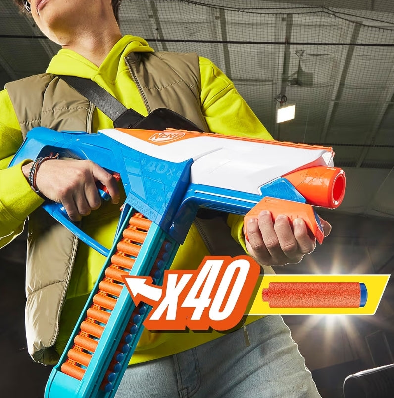 Nerf N Series Infinite Dart Blaster Launcher w/ 80 Official N1 Foam Darts - (Ages 8+)