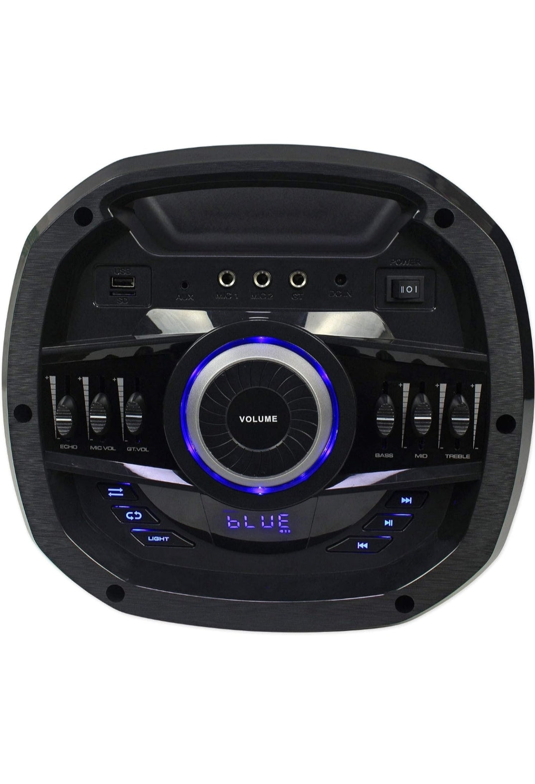 RockvilIe Go Party X10 Street Performer Performance Battery Speaker+Guitar Input
