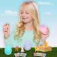 Barbie Surprise Eggs, 6 Blind Capsules, 6 Mystery Figures, and 6 Glossy Stickers, Easter Basket Stuffers and Gifts, Kids Toys for Ages 3 Up by Just Play