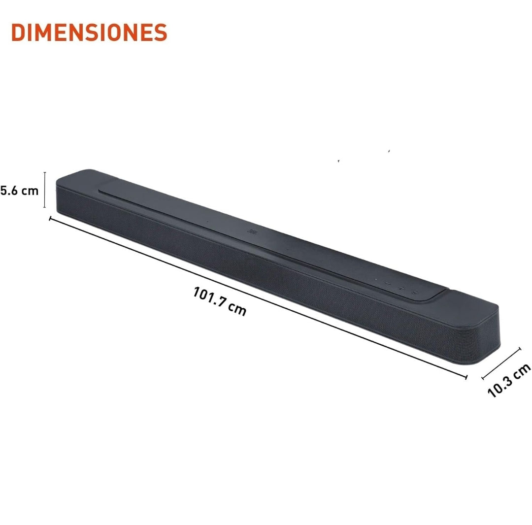 JBL Bar 500: 5.1-Channel soundbar with MultiBeam and Dolby Atmos - Black