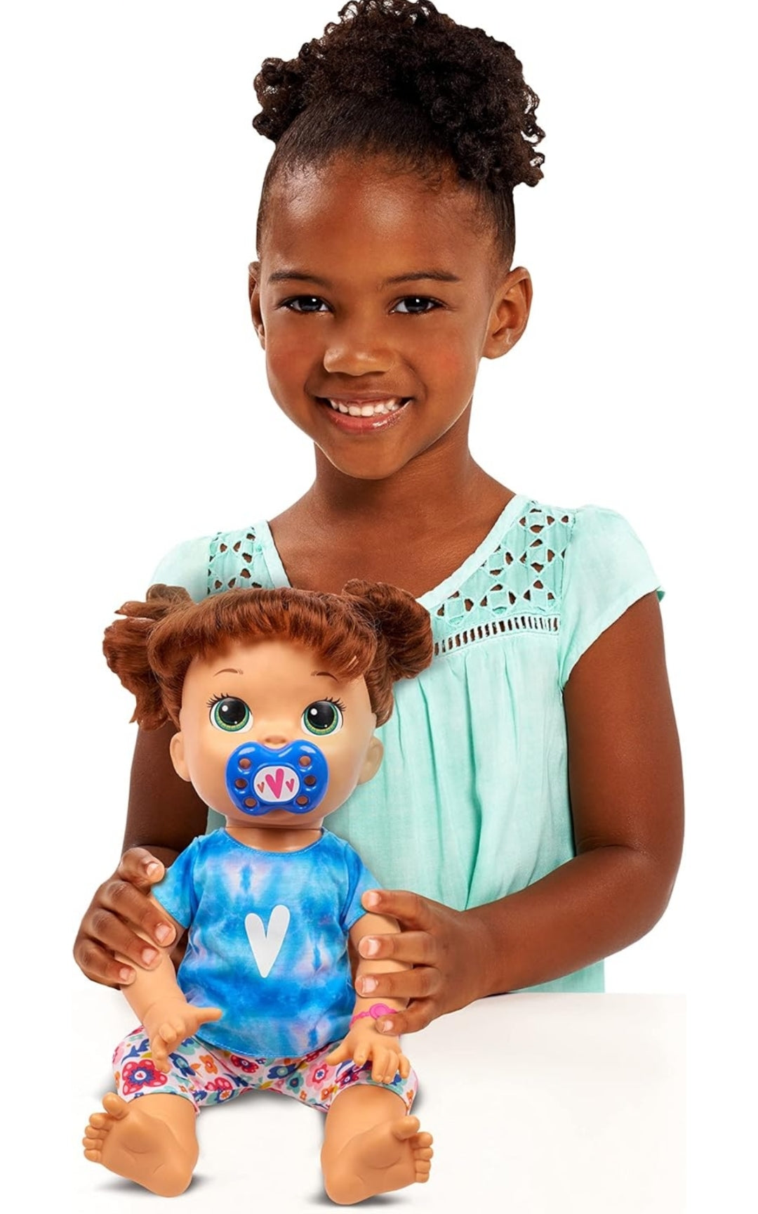 Baby Alive Single Outfit Set and Accessories, Tie Dye Tee, Fits Most 12" - 14" Dolls, Kids Toys for Ages 3 Up by Just Play