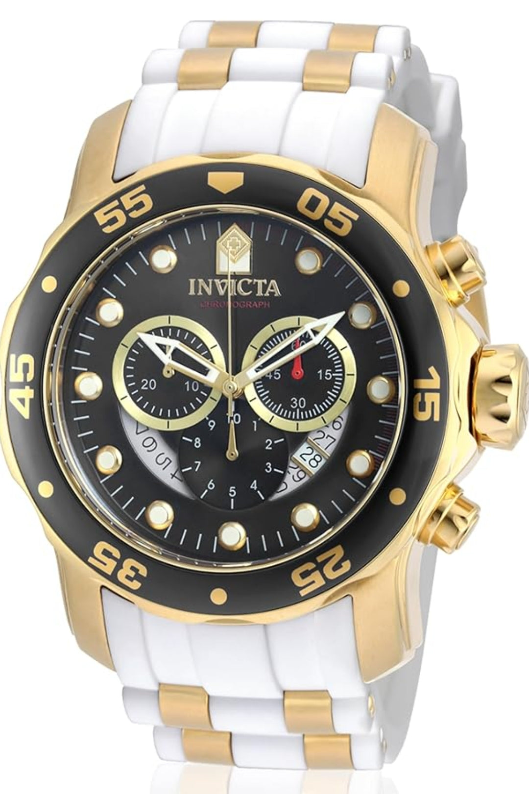 Invicta Men's 20289 Pro Diver Analog Display Quartz White Watch
