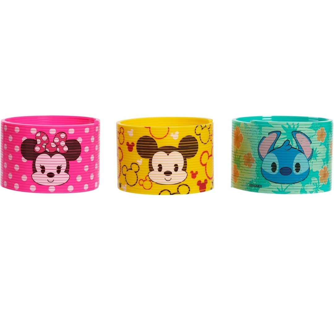 Just Play Disney Characters Slinky Kids Toys for Ages 5 Up - 3 Pack