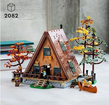 LEGO Ideas A-raamkajuit Boustel DIY Miniatuurhuis Modelstel - 21338
