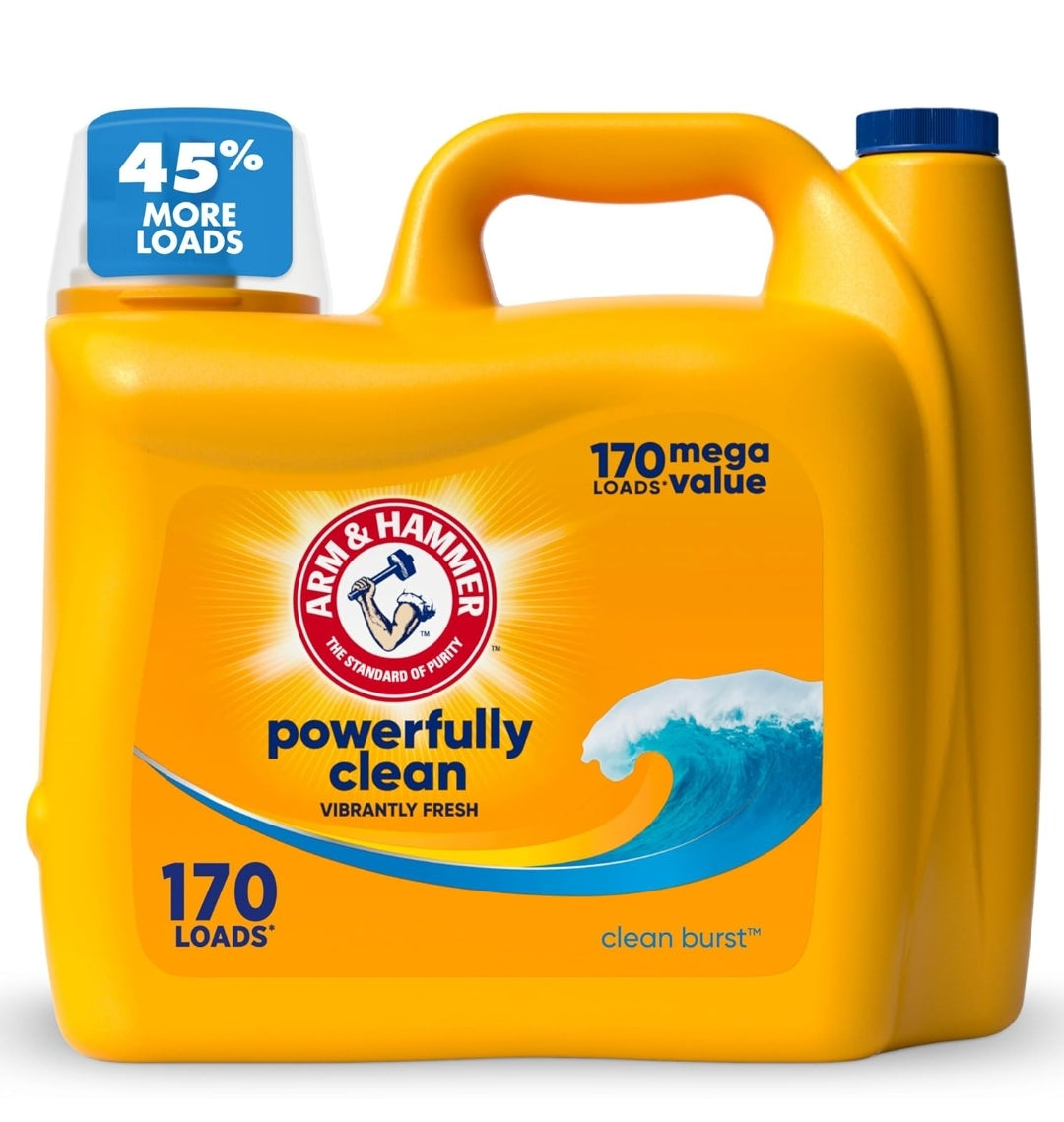 ARM & HAMMER Liquid Laundry Detergent - Clean Burst Fresh  (170 fl oz)