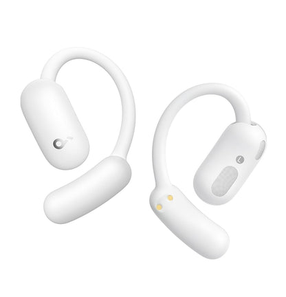 Soundcore AeroFit 2 by Anker, Open-Ear Headphones, Translation Earbuds Real Time, 4 Adjustable Positions for Every Ear Size, 2x Richer Bass, Hi-Res, 42H Playtime, IP55,AI Clear Calls,Wireless Charging