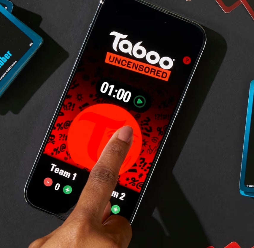 Hasbro Gaming Taboo Uncensored Board Game for Adults Only - Hilarious NSFW Party Games