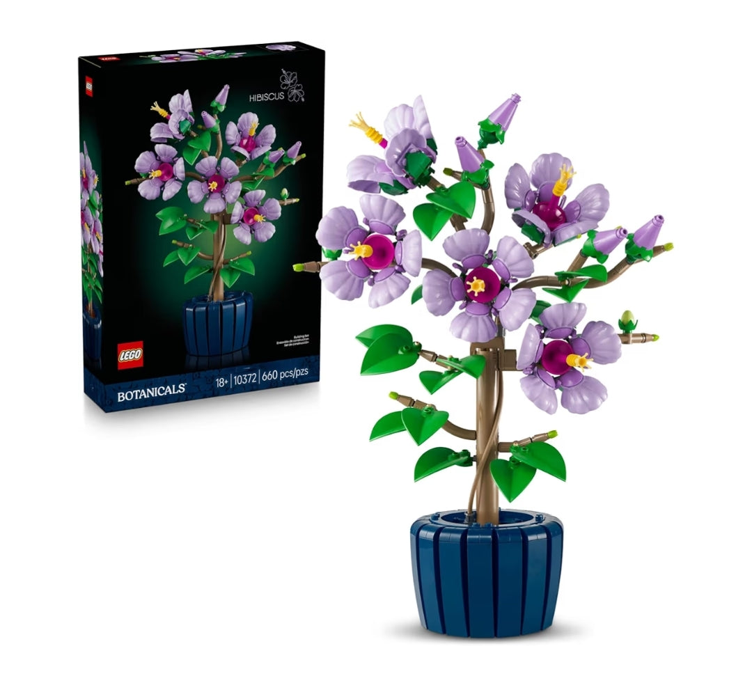 LEGO Botanicals Hibiskus Boubare Kunsmatige Plant & Blom