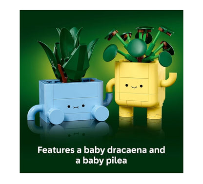 LEGO Botanicals Happy Plants Building Toys Decor