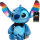 Just Play Disney Pride Stitch 15" Large Plush Stuffed Animal, Soft Embroidered Details - Kids Toys