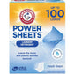 Arm & Hammer Power Sheets Laundry Detergent - Fresh Linen (50ct) (Packaging may vary)