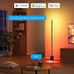 Govee Floor Lamp 2 with Matter, RGBIC, Warm Cool White LED, Alexa Compatible, 1725lm, Music Sync, Scene Modes, Smart Floor Lamp for Living Room, Bedroom, Black(1 Pack)