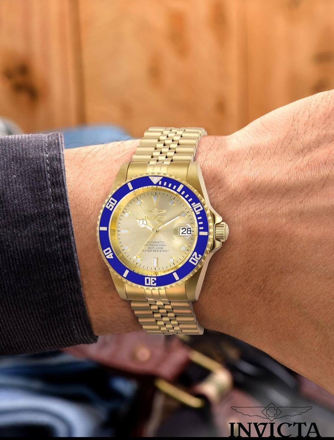 Invicta Men's Pro Automatic Stainless Steel Watch