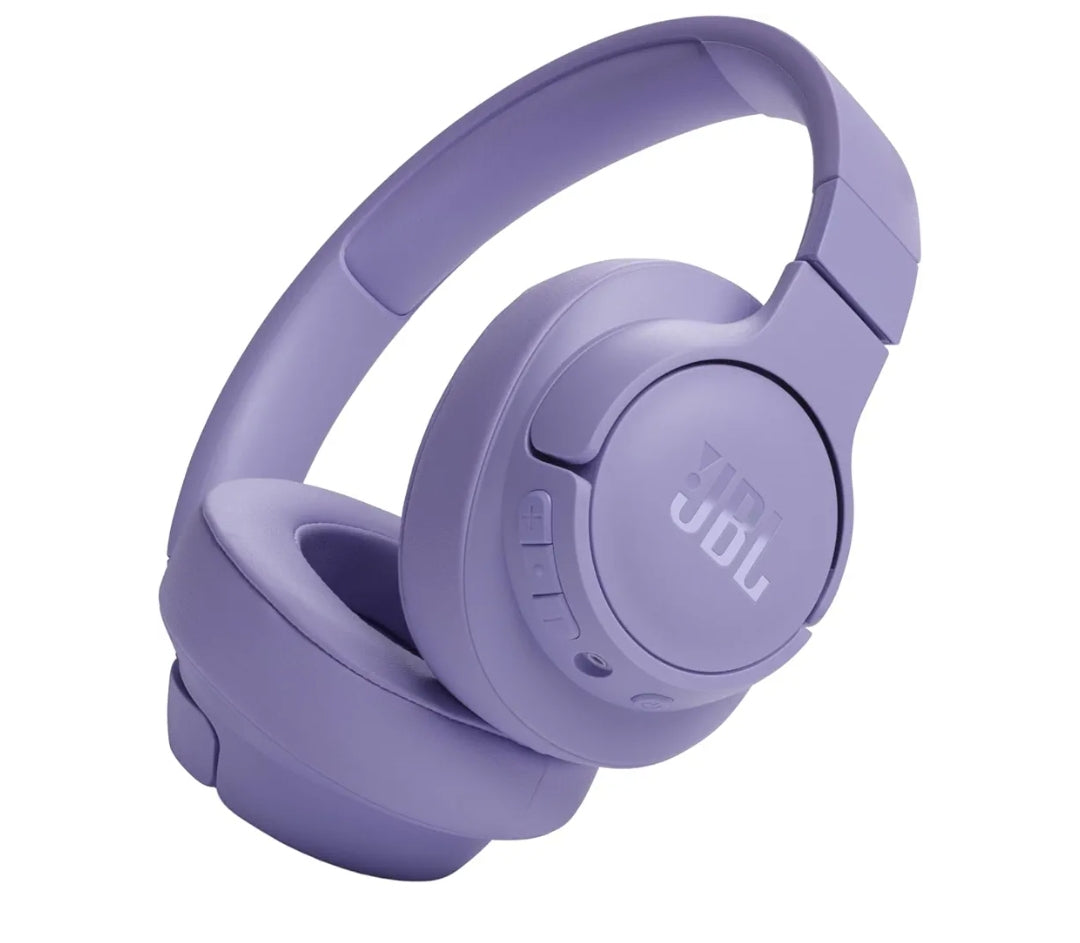 JBL Tune 720BT - Wireless Over-Ear Headphones with JBL Pure Bass Sound, Bluetooth - (Purple)