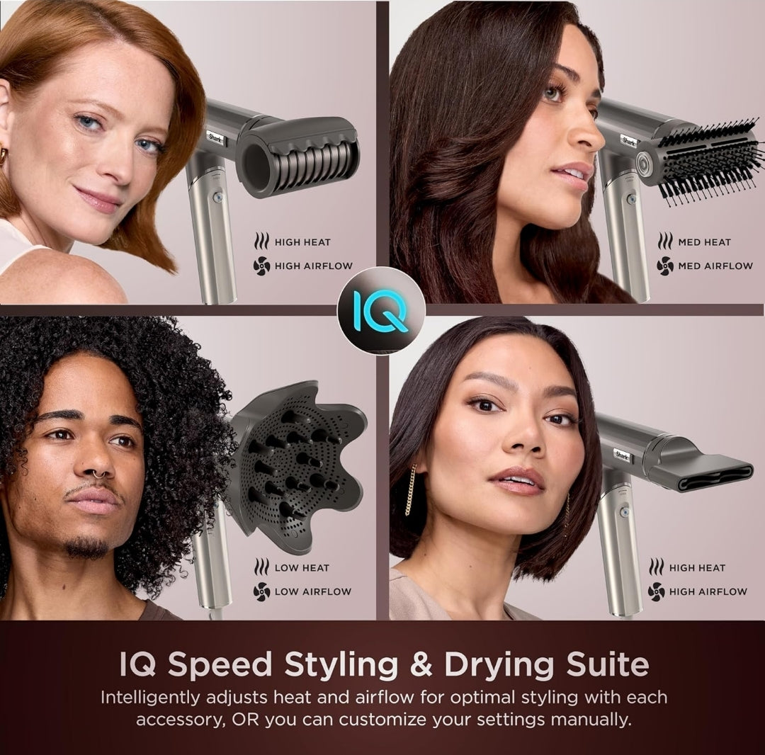 Shark SpeedStyle Pro Flex Professional Performance High-Velocity Hair Dryer System  - MS