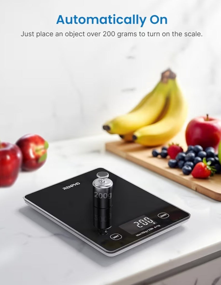 Bundle Smart Food Weight Scale and Smart Scale for Body Weight
