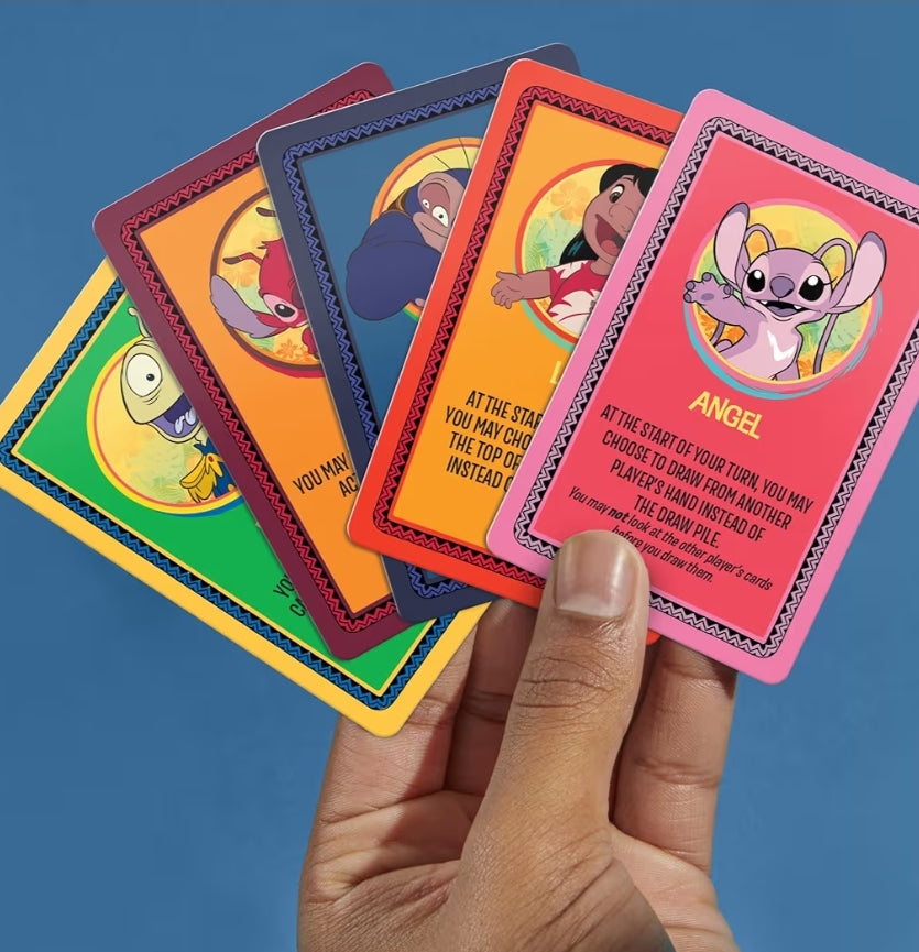 Monopoly Deal: Disney Stitch Edition Card Game | Based on Disney’s Lilo & Stitch | Officially Licensed Disney Kids Games | Ages 8+| 2-5 Players | Christmas Stocking Stuffers