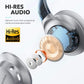 Soundcore Anker Life Q20 Hybrid Active Noise Cancelling Headphones, Wireless Over Ear Bluetooth Headphones, 70H Playtime, Hi-Res Audio, Deep Bass, Memory Foam Ear Cups, Travel, Office, USB-C Charging
