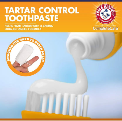Arm & Hammer Complete Care Puppy Dental Kit - Includes Small Dog Toothbrush, Peanut Butter Flavor (2.5 Oz) Toothpaste