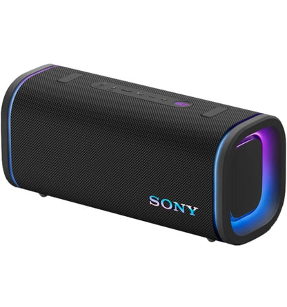 Sony ULT Field 5 Draagbare Bluetooth-luidspreker, IP67 Waterdig, Stofdig en Roeswerend met Verbeterde Bas, 25 Uur Battery, 360° Partytjie-lig, en Skouerband - Swart