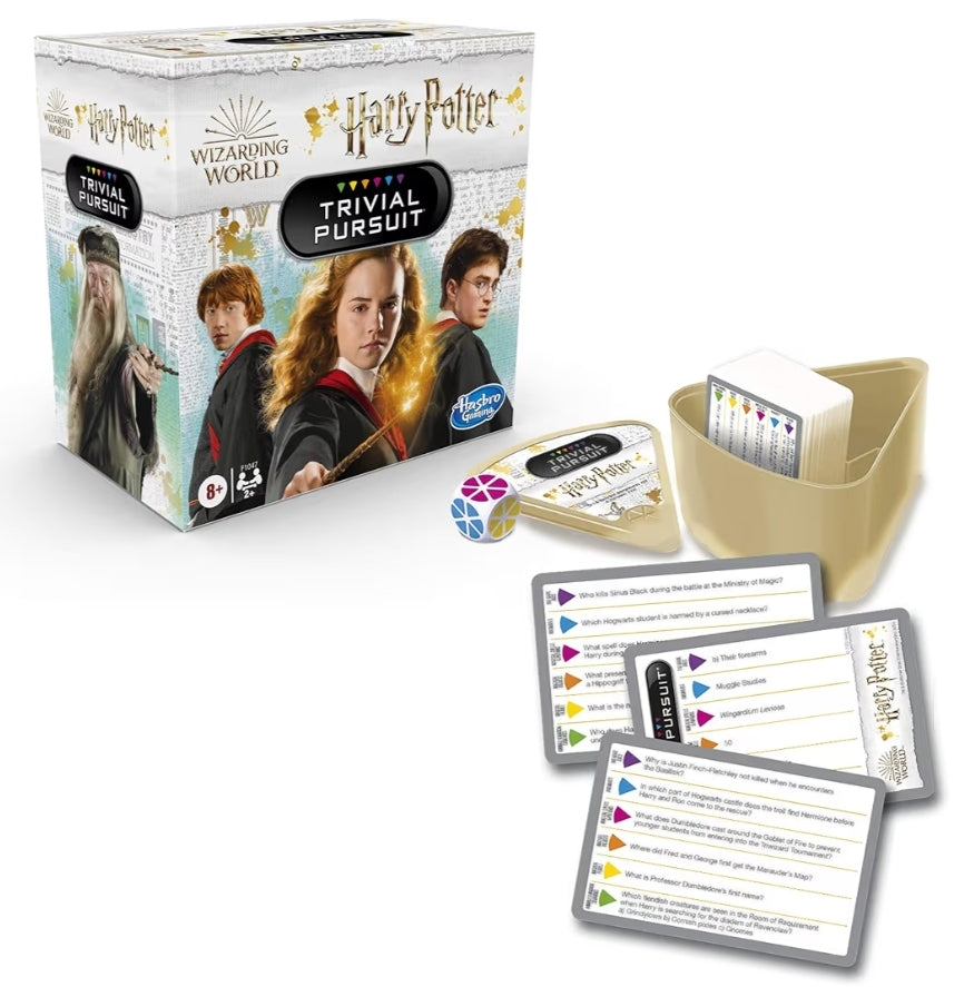 Hasbro Gaming Trivial Pursuit: Wizarding World Harry Potter Edition Compact Trivia Game