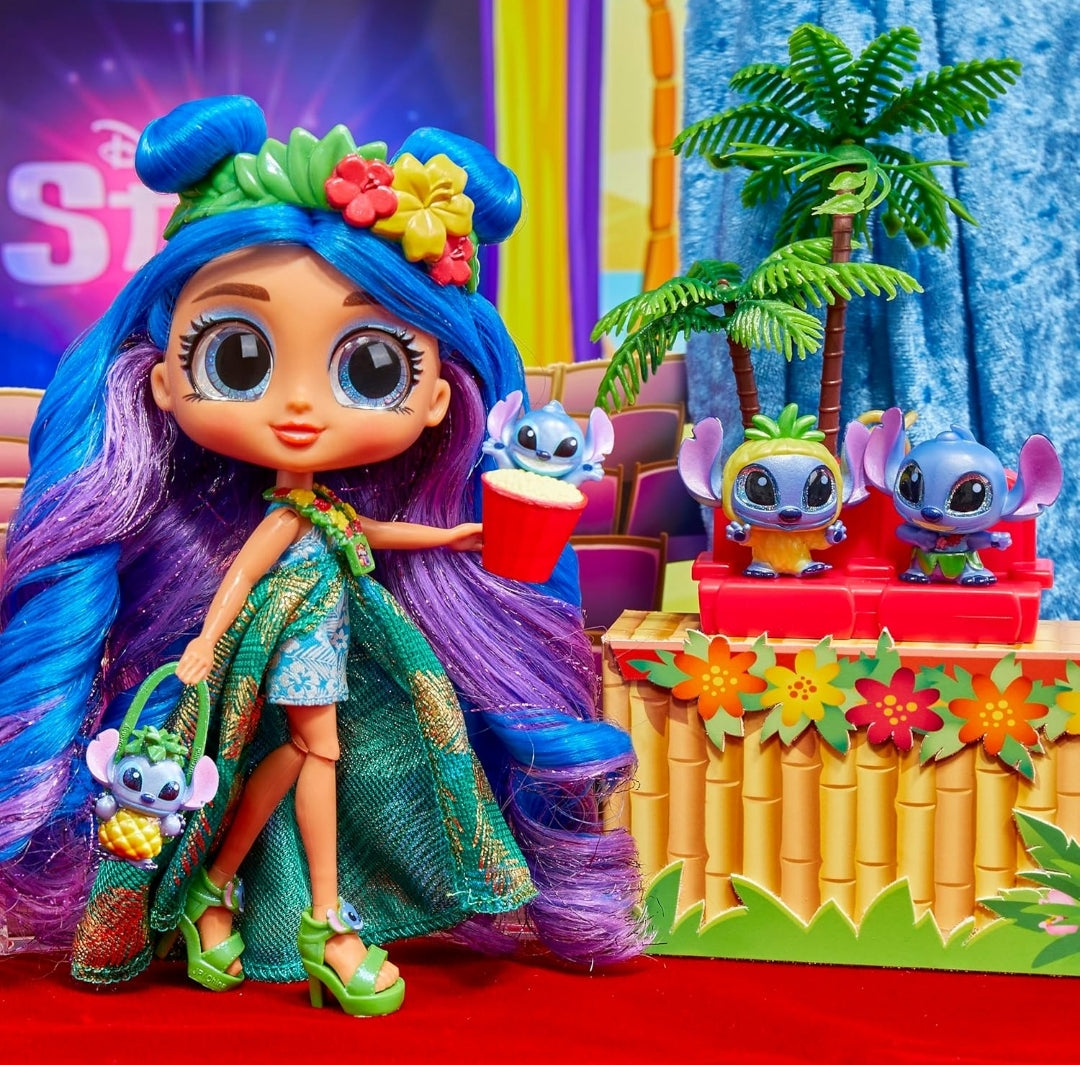 Just Play Disney Doorables ADOORBS Deluxe Stitch Superfan Doll, 2 Exclusive Figures - Tweens, Girls & Kids 5 and Up