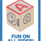 CoComelon 51-Piece Classic ABC Wooden Block Set, Preschool Building Toys, Learning and Education, Officially Licensed Kids Toys for Ages 18 Month, Amazon Exclusive