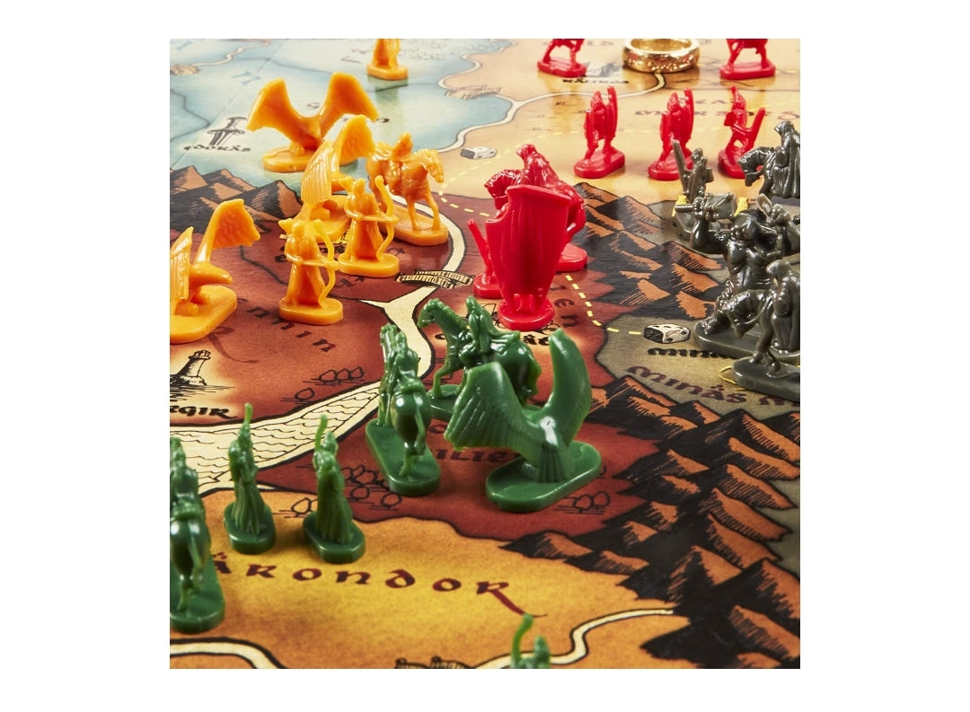 Hasbro Gaming Risk: The Lord of The Rings Trilogy Edition Strategy Family Board Games - 2-4 Players