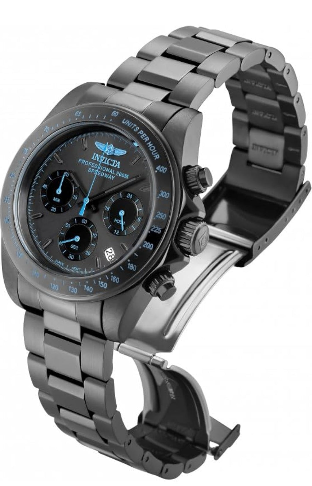 Invicta Speedway Stainless Steel Men's Quartz Watch - 39mm