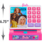 Just Play Barbie Trendy Cash Register with Sounds, Pretend Money, and Credit Card Reader, 9 Piece Playset, Kids Toys for Ages 3 Up