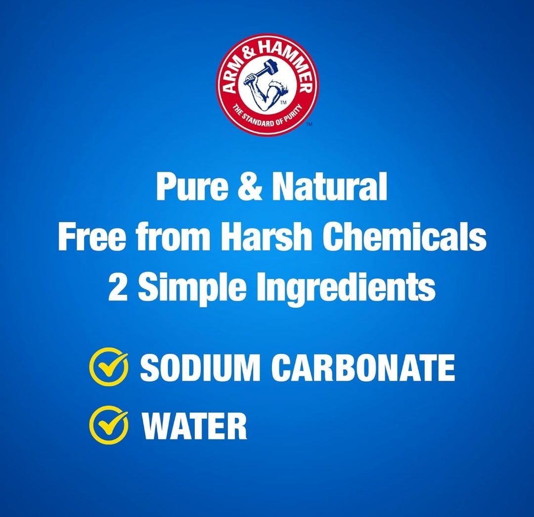 ARM & HAMMER Super Washing Soda Household Cleaner and Laundry Booster (55oz/ Box)