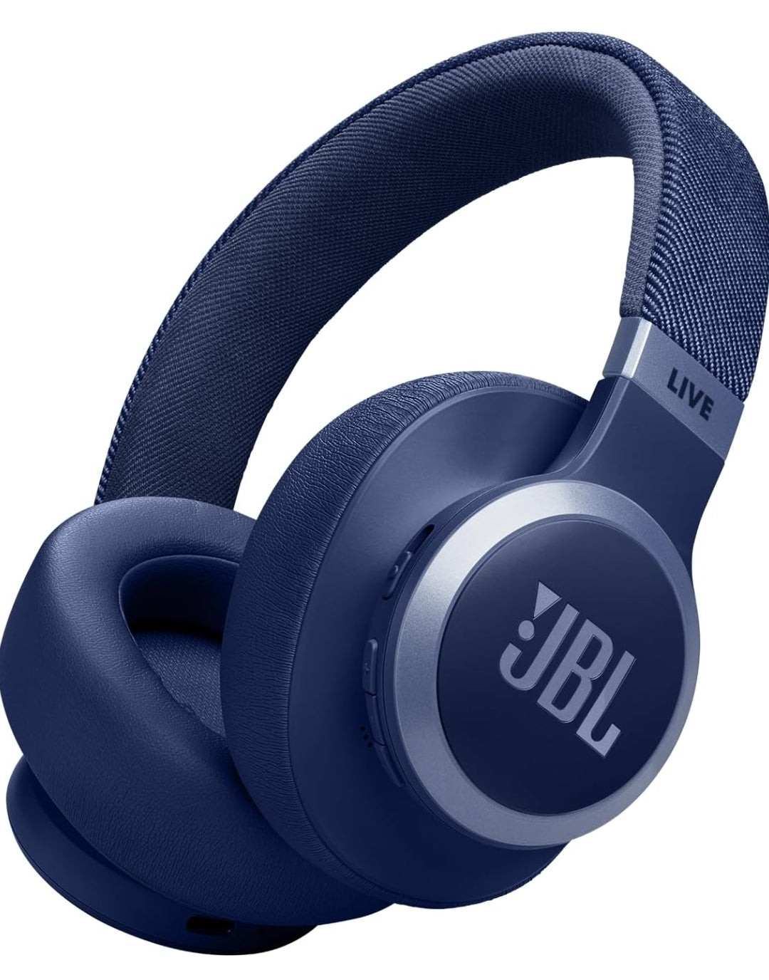 JBL Live 770NC - Wireless Over-Ear Headphones with True Adaptive Noise Cancelling - (Blue)
