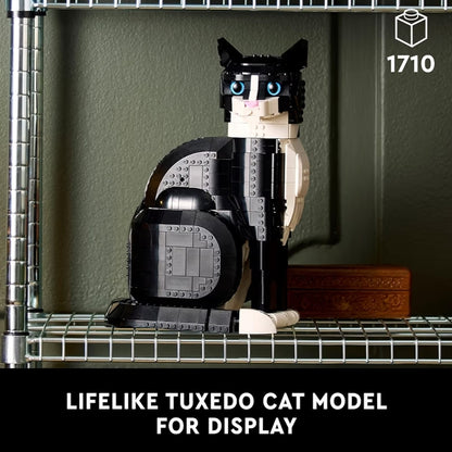 LEGO Ideas Tuxedo Kat - Boustelle - Selfdoen Handwerkstel - 21349