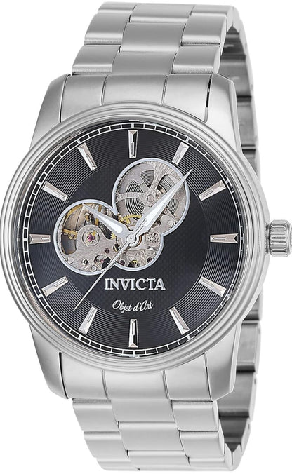 Invicta Objet D Art Automatic Black Dial Men's Watch 27559
