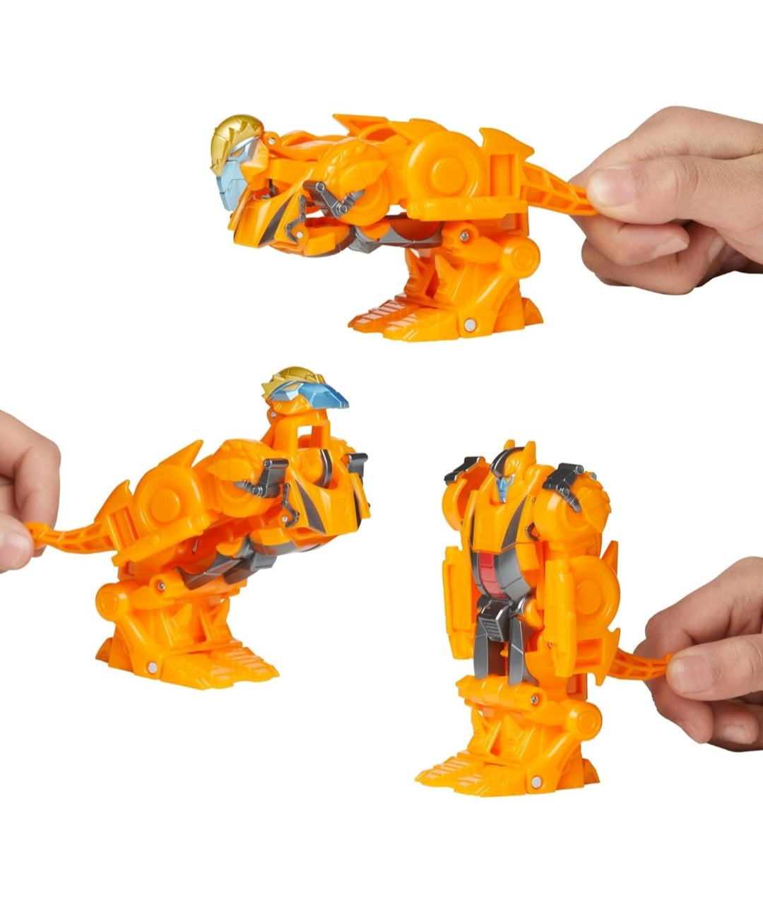 Transformers EarthSpark 1-Step Smash Changers Terran Jawbreaker 4-Inch Action Figure, Robot Toys for Boys and Girls 6 and Up