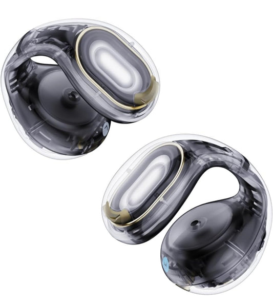 Soundcore C30i deur Anker, Oop-Oor Oorfone, Knip-Oorfone, Liggewig Gemak, Vriendelik vir Klein Ore, Stabiele Pas, Harde-Dop Ontwerp, Aanhegbare Oorgrepe, Groot Drywers vir Duidelike Oudio, 30H Speeltyd, IPX4