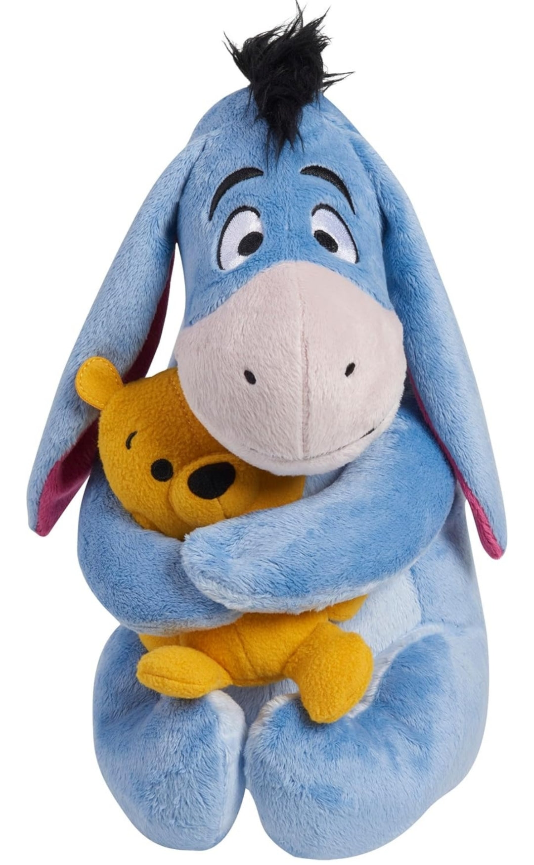 Disney Classics Lil Friends Eeyore and Winnie the Pooh Plushie Stuffed Animal - Kids Toys for Ages 2 Up by Just Play