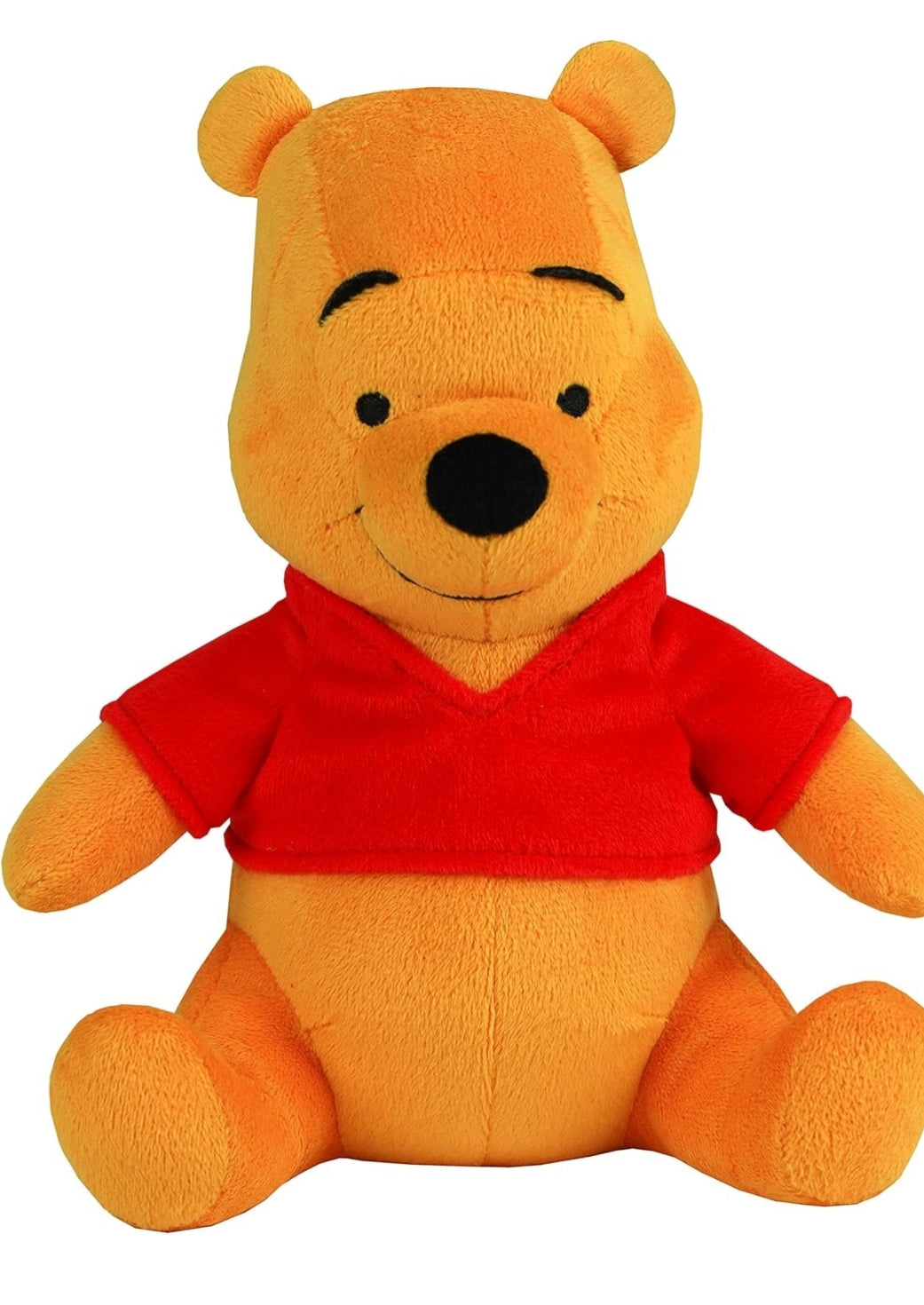Disney Collectible 7.2" Winnie the Pooh Beanbag Plush, Super Soft Plush Fabric - Kids Toys