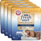FitRight Fresh Start Disposable Underpads Absorbent w/ Odor-Control Power of ARM & HAMMER (10CT Pack of 4)