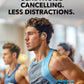 Soundcore Sport X20 by Anker, True-Wireless Workout Earbuds, Rotatable and Extendable Ear Hooks, Noise Cancelling, Deep Bass, IP68 Waterproof, Sweatproof, Dustproof, 48H Play, Sport Earbuds for Gym