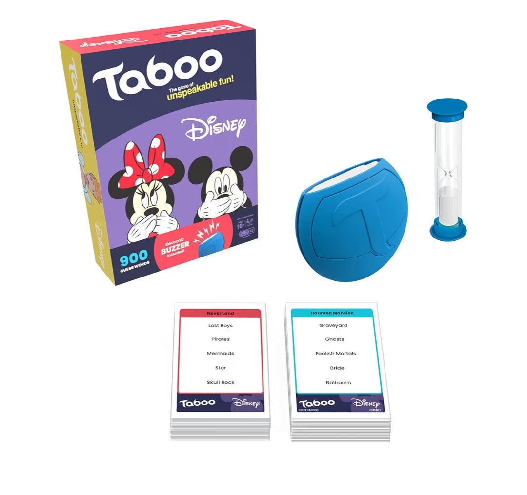 Taboo: Disney Edition Party Board Game - Themed Family Guess Word Game - Perfect for Disney Fans