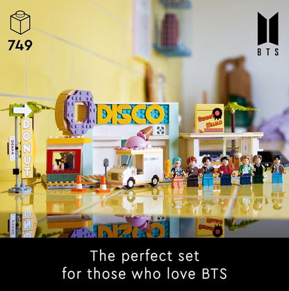 LEGO Ideas BTS Dynamite 21339 Modelstel vir Volwassenes, Geskenkidee vir BTS-aanhangers met 7 Minifigure van Die Beroemde K-pop-groep, Sluit in RM, Jin, SUGA, j-Hope, Jimin, V en Jung Kook