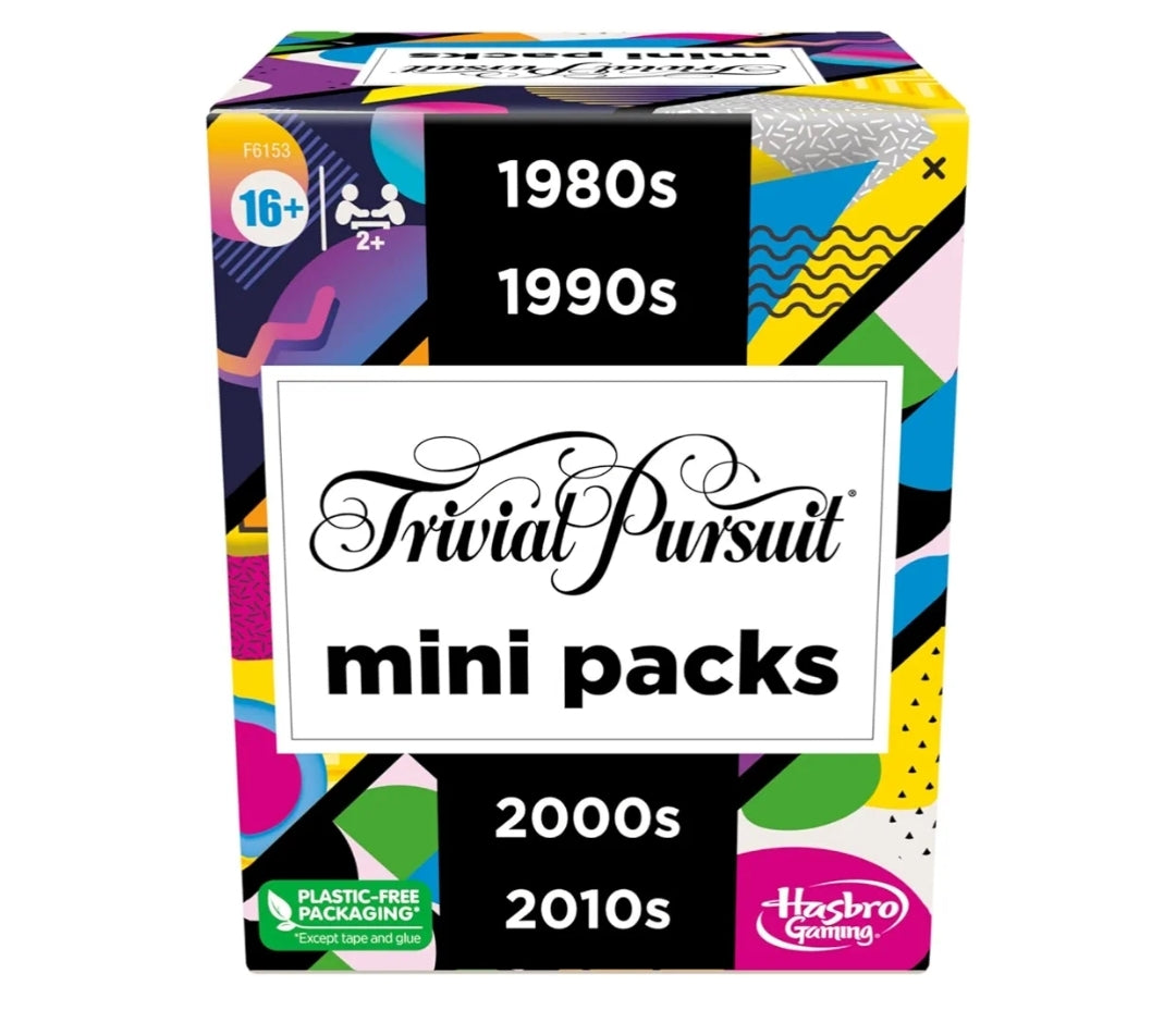 Hasbro Games Trivial Pursuit Mini Packs Multipack - Fun Trivia Questions