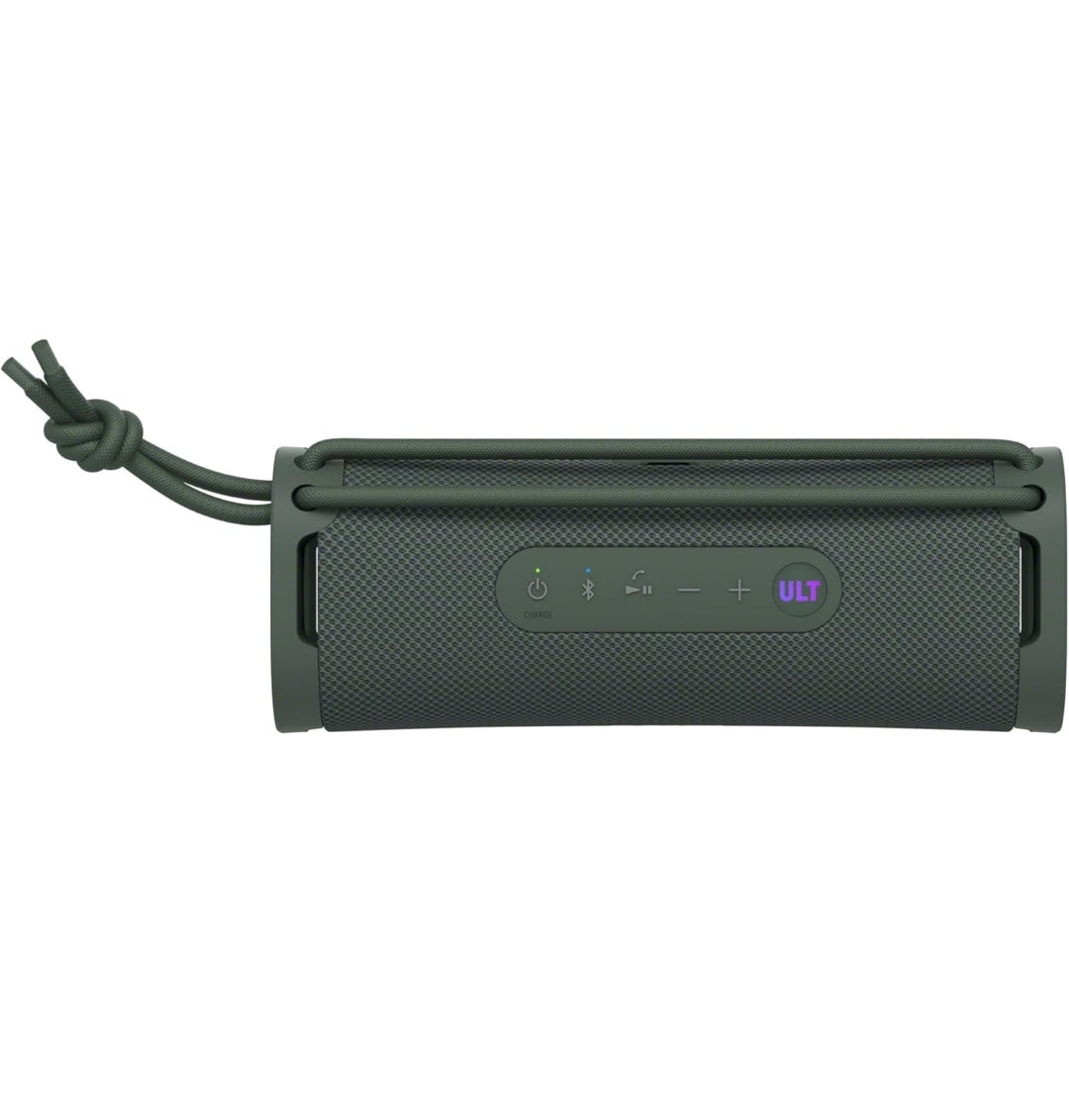 Sony ULT Field 1 Waterdigte Draagbare Bluetooth-luidspreker, Verbeterde Bas, 12 uur battery, IP67-gegradeerde stof-, skok- en roesbestand, Aflosbare band - Bosgrys